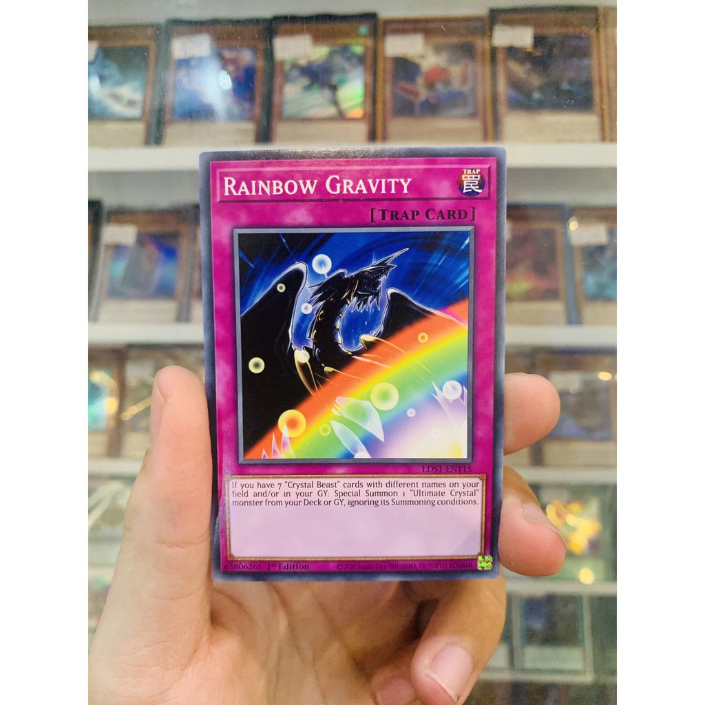 Thẻ Bài Lẻ YugiOh! Mã LDS1-EN115 - Rainbow Gravity - Common - 1st Edition