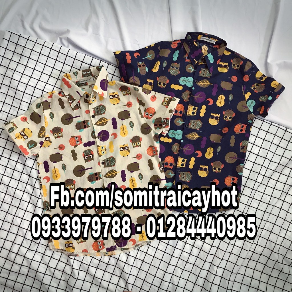 Áo Sơ Mi Hoạt Hình