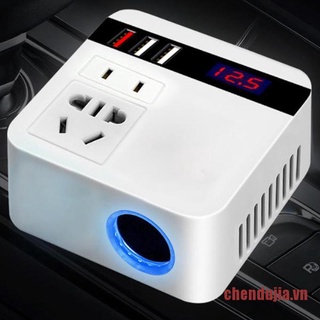 Bộ chuyển đổi nguồn điện từ 150w 12v / 24v sang 110v / 220v cho xe hơi