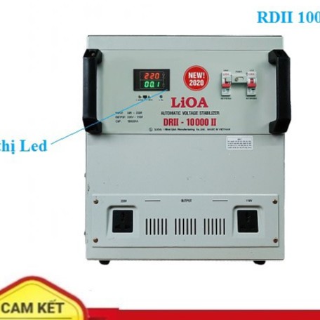 Ổn áp Lioa 10KVA dải 50( DRII-10.000II New 2020)