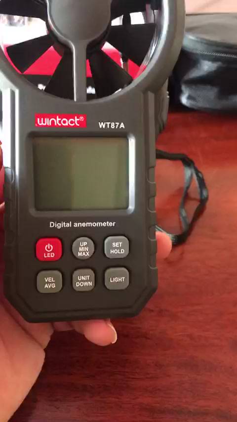 Đồng Hồ Đo Tốc Độ Gió Cầm Tay WT47A Với Màn Hình LCD