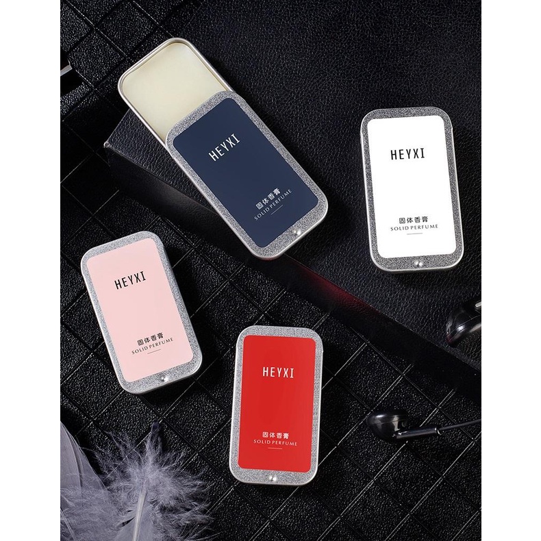 Hộp Nước Hoa Sáp Heyxi Mini Bỏ Túi Cầm Tay Siêu Tiện Lợi