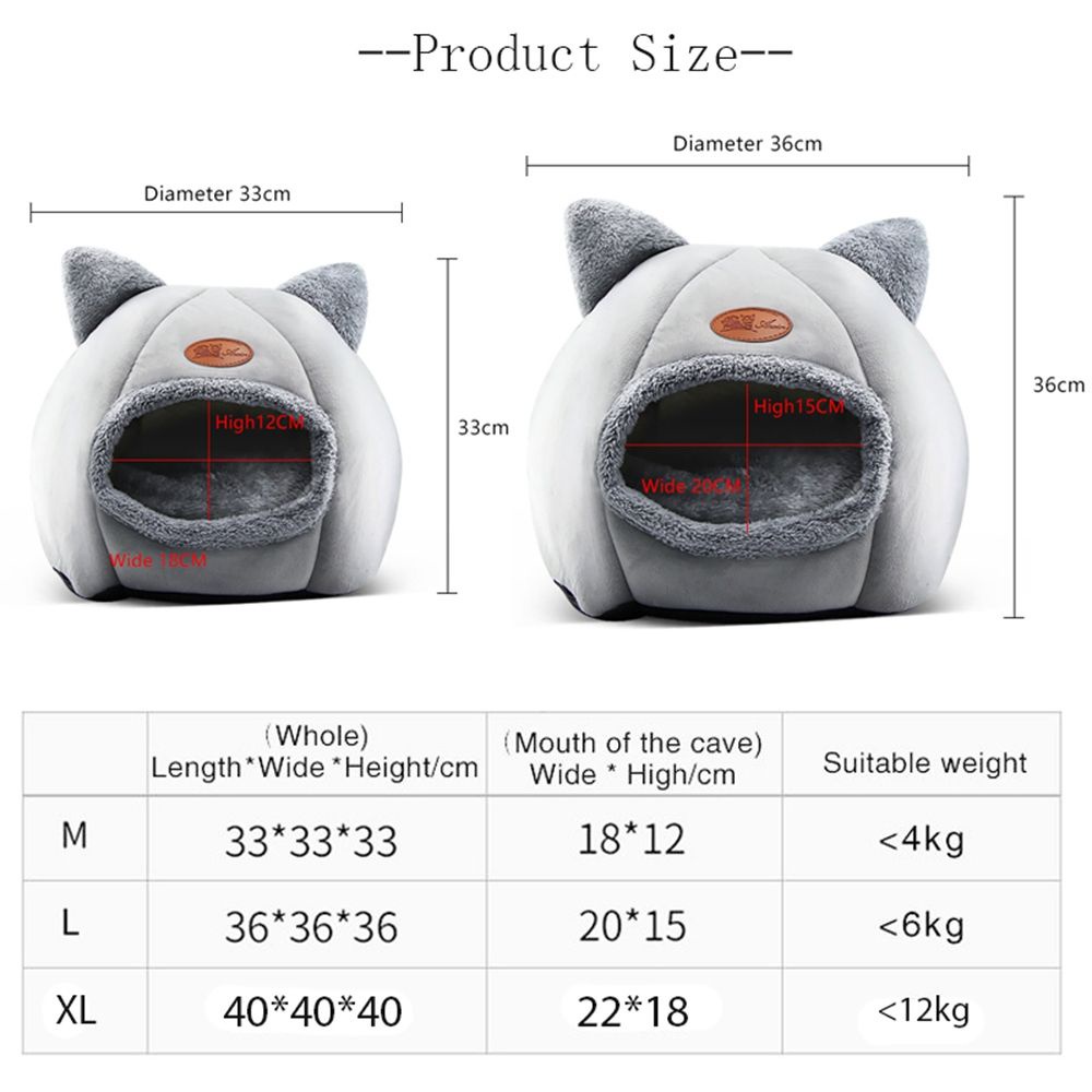 Giường ngủ cho thú cưng thiết kế dễ thương có thể tháo rời tiện dụng