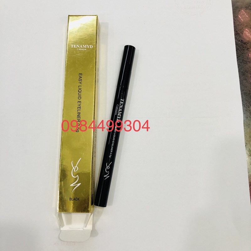 Chì Kẻ Viền Mắt Dạ Tenamyd Easy Liquid Eyeliner Nét Mảnh trang điểm Đậm,Đẹp Và Lâu Phai, sắc đẹp