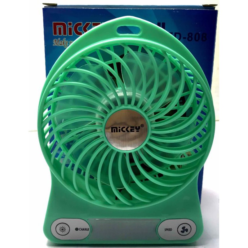 Quạt Sạc Tích Điện MICKEY TD-808