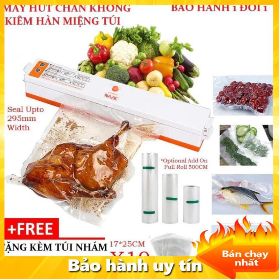 Máy Hút Chân Không Kiêm Hàn Miệng Túi Fresh Pack Pro Công Suất Lớn Nhỏ Gọn, Tiện Dụng Bảo Hành 12 Tháng