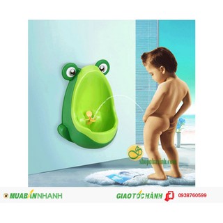 Bô tiểu hình con ếch cho bé trai