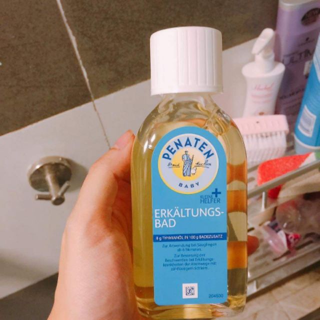 Tinh Dầu Tắm Chống Cảm Penaten Đức 125 ml Cho Bé Từ Sơ Sinh