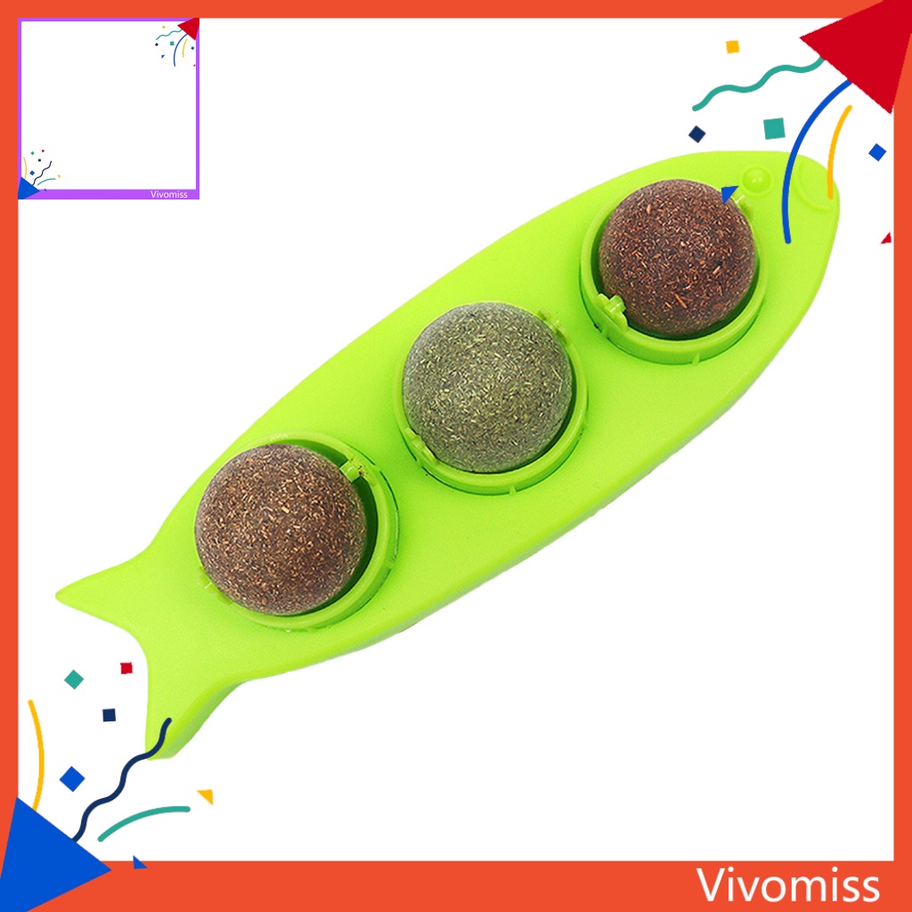 Quả Bóng Catnip Gắn Tường Sáng Tạo Thoải Mái Cho Mèo Cưng