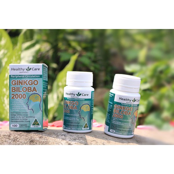 Ginkgo Biloba, Viên uống bổ não, Lọ 100 viên | BigBuy360 - bigbuy360.vn