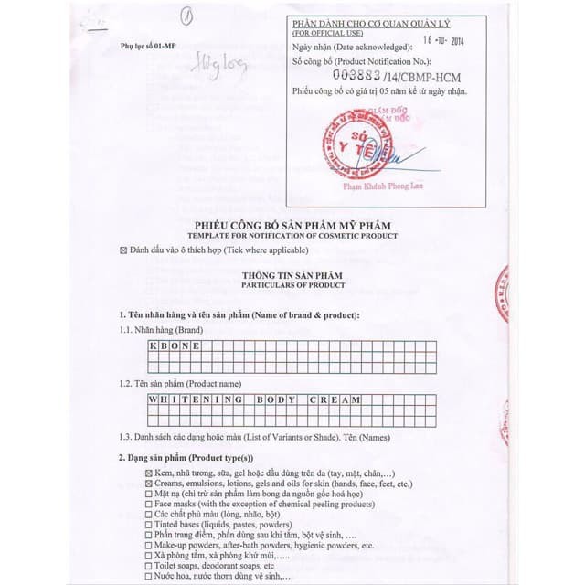 BODY KBONE HŨ 100GR - 200GR