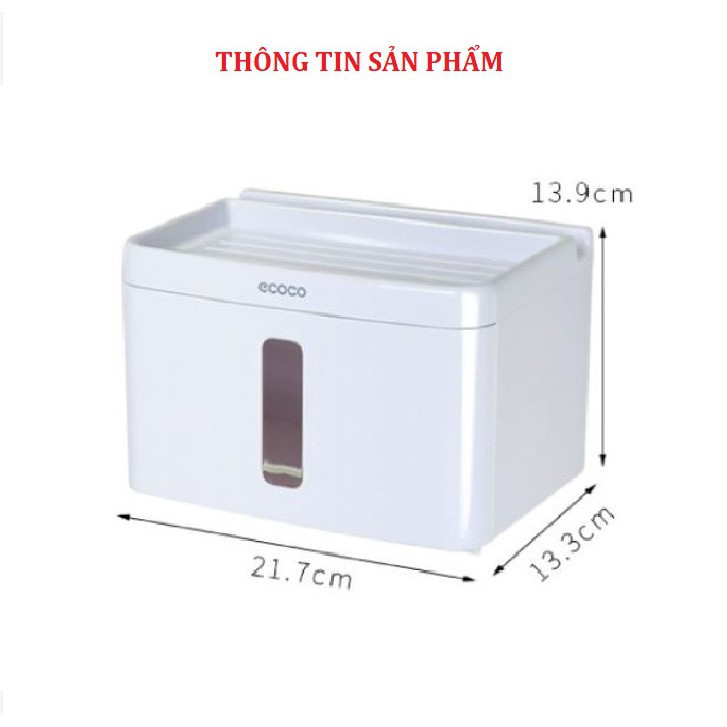 [hot] HỘP GIẤY VỆ SINH THÔNG MINH ECOCO