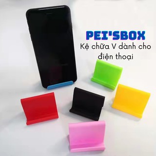 Kệ đỡ điện thoại chữ v-tiện dụng-nhiều màu sắc dành cho điện thoại-ipad-hàng chất lượng cao