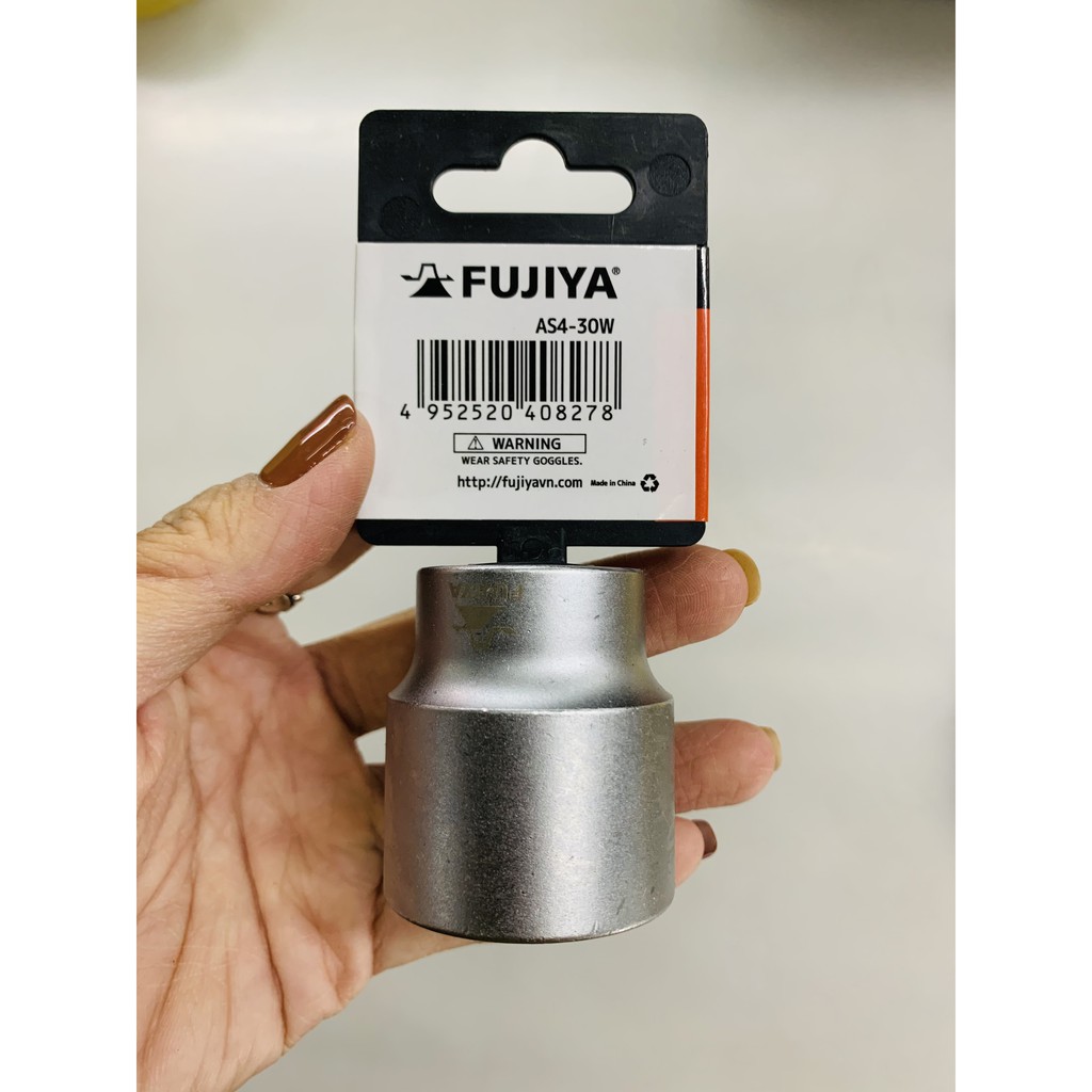 Đầu khẩu sao hoa thị Fujiya 1/2 AS4-W cỡ 17-32mm - Chính hãng