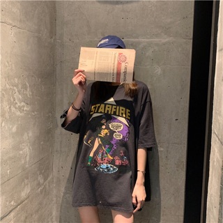 Áo Phông Oversize In STARFIRE ( Có ảnh thật )