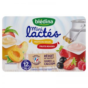 Sữa chua Bledina vị đủ vị 6m+, 12m+ date 10/2021