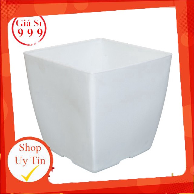 Bán Sỉ, lẻ (siêu rẻ) Chậu vuông trồng hoa 15x15x10 cm. Hàng công ty và phân phối chính hãng.  chất đẹp.