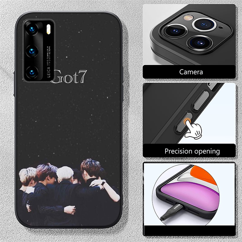 Ốp Điện Thoại Silicon Dẻo In Hình Nhóm Nhạc GOT7 FO30 Cho OPPO A93 A92 A91 A72 A56 A55 A54 A54S A53S A53 A52 A32 A16 A16S A15 A15S F15