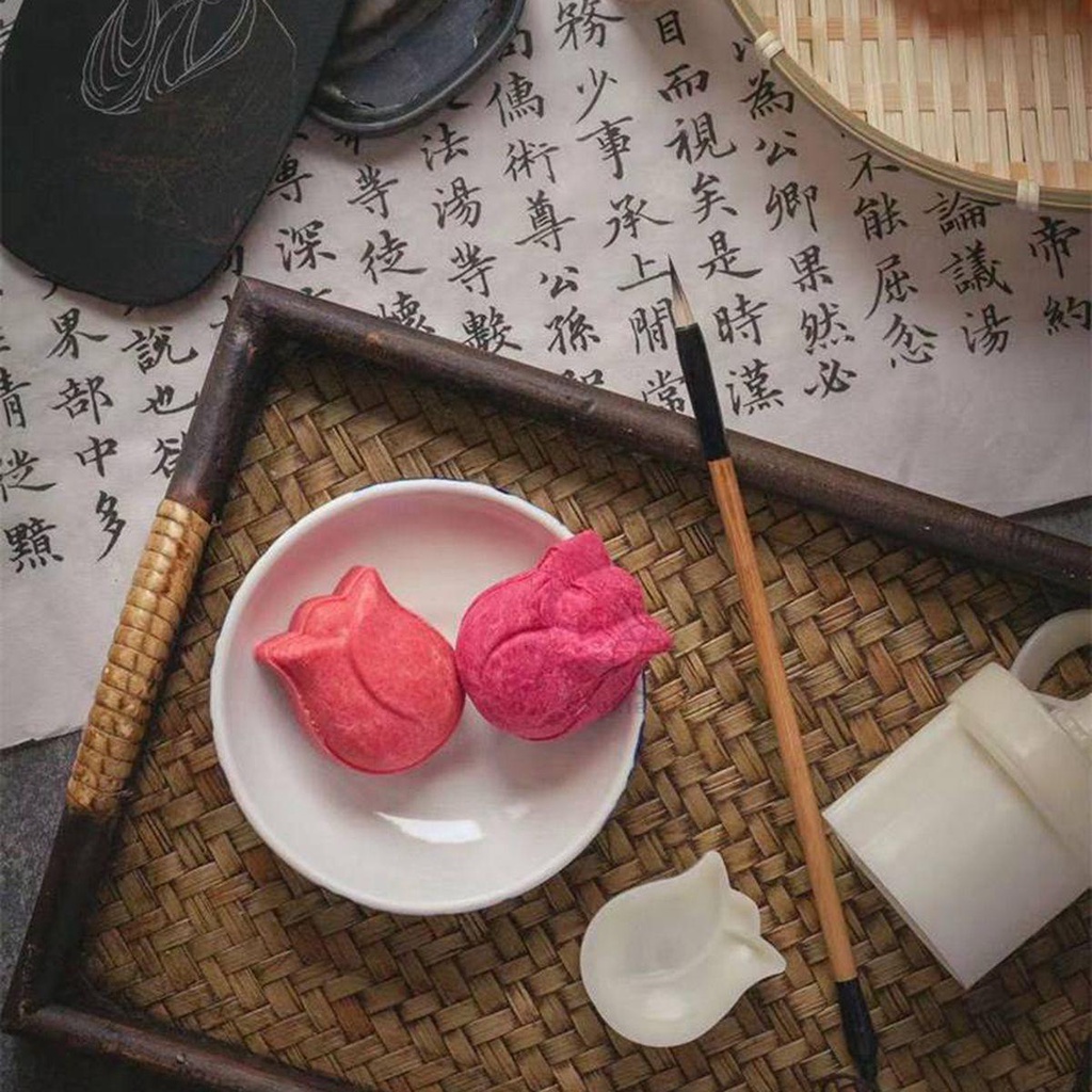 Khuôn Nhấn Tay Làm Bánh Quy Phong Cách Trung Hoa 3D