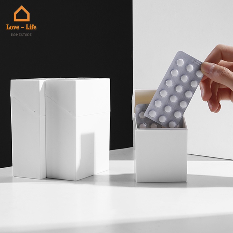 Hộp Đựng Đồ Dùng Nắp Lật Để Bàn Đa Năng Tiện Dụng