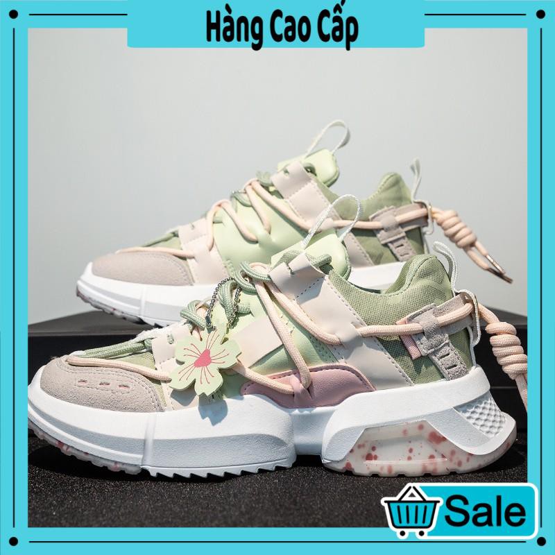 Giày sneaker nữ Hoa Anh Đào siêu hot , mới nhất 2020 + phụ kiện xinh