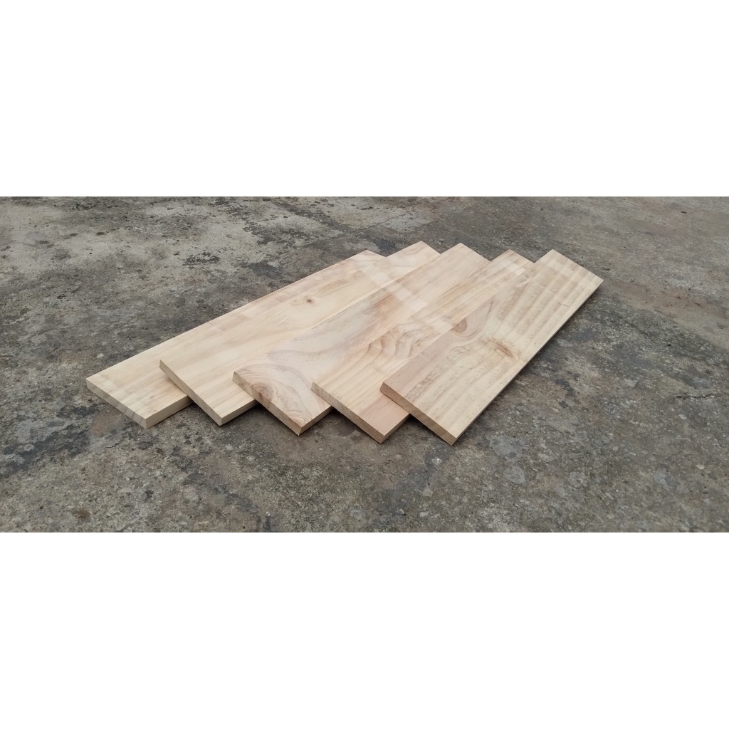 Tấm gỗ thông dài 80cm mặt rộng 20cm dày 1.5cm trang trí sửa chữa nhà cửa, handmade, làm DIY Greenhouse - Ngôi Nhà Xanh