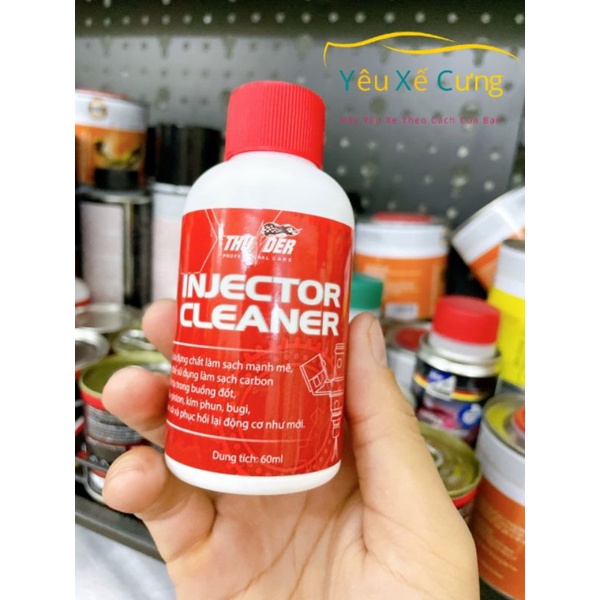 Combo Thunder Phụ Gia Xúc Rửa Động Cơ + Vệ Sinh Buồng Đốt Siêu Sạch