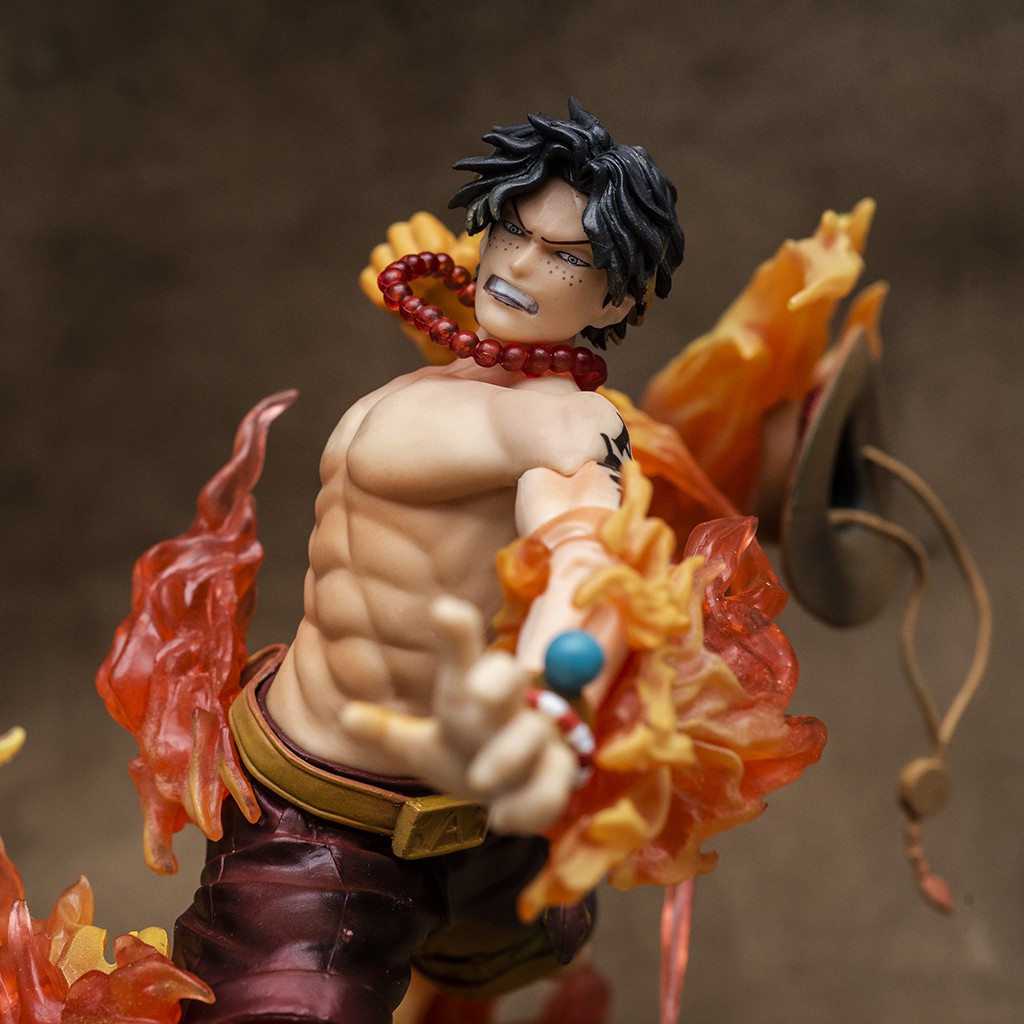Mô hình One Piece Ace Hỏa Quyền, mô hình nhân vật Portgas D.Ace tung nắm đấm lửa