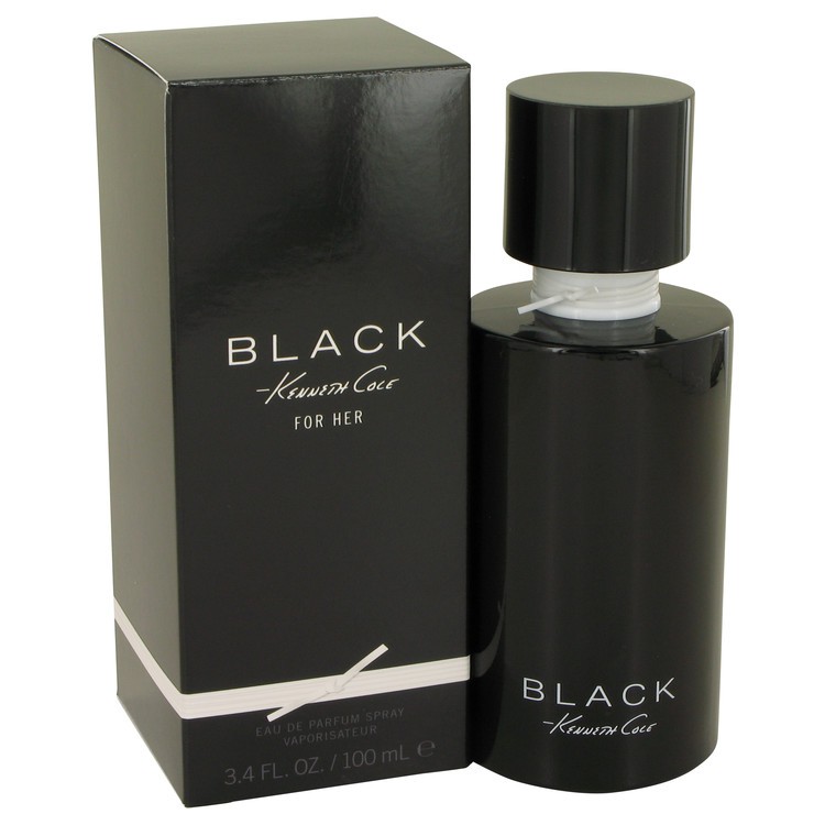 Nước hoa nữ cao cấp authentic Kenneth Cole Black (New) eau de parfum 100ml (Mỹ)