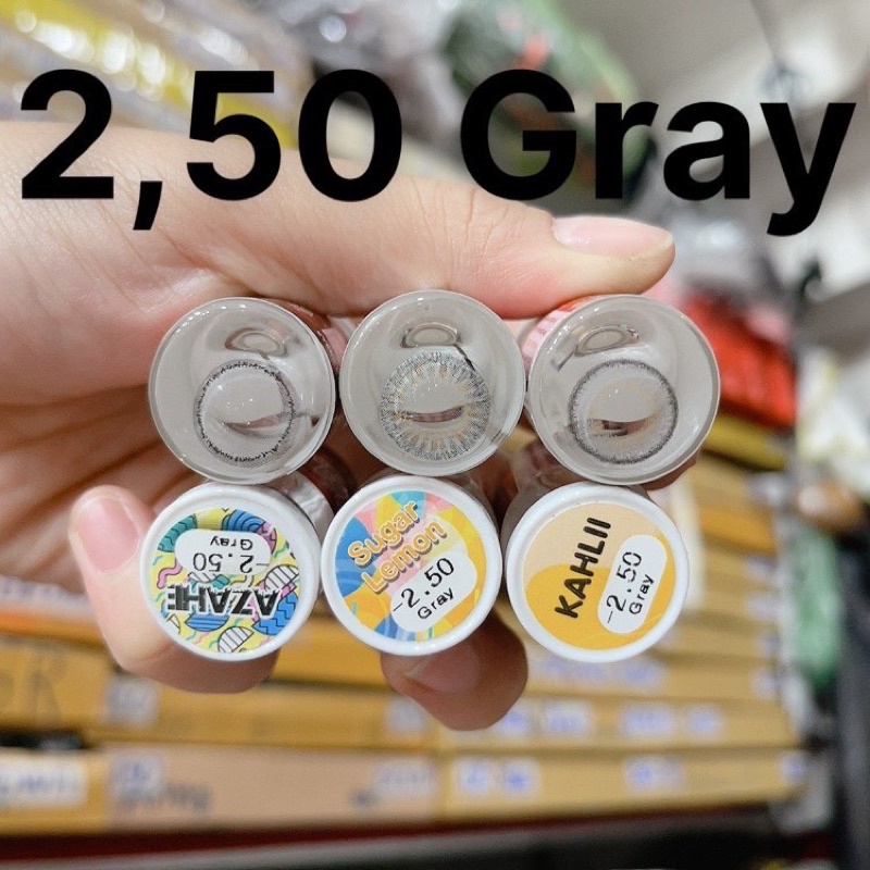 Lens độ - kính áp tròng cận - 2,50