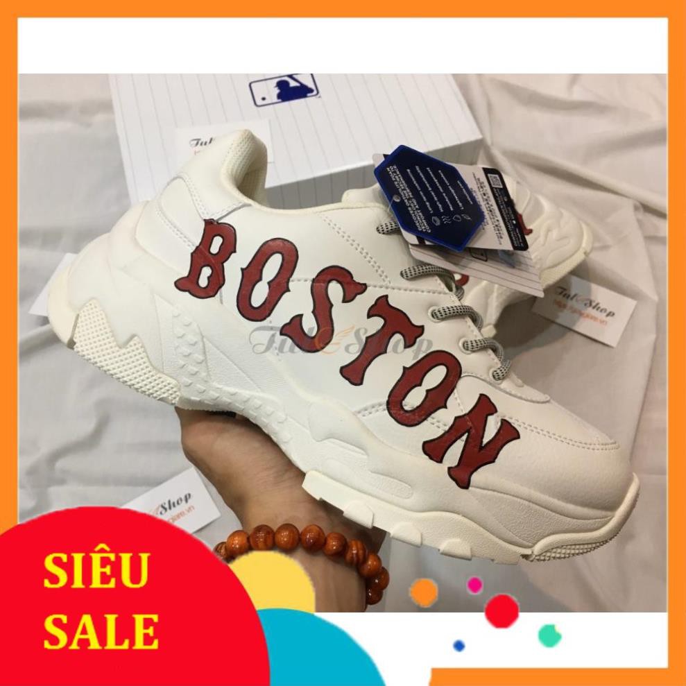 4Boston – Giày Boston – Giày Thể Thao Nam Nữ Boston IN 3D Đế Độn [Freeship-Bảo Hành 1 Năm]