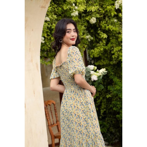 OLV - Đầm Lobelia Puff Dress