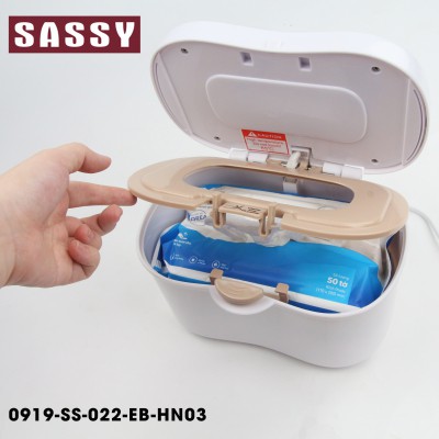 Máy làm ấm khăn ướt - giữ ấm tự động điều chỉnh nhiệt Sassy - SS-002 - có lò xo đẩy giấy lên