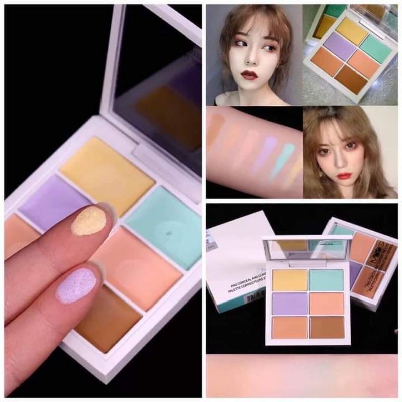 BẢNG CHE KHUYẾT ĐIỂM - TRIỆT SẮC NYX 6 ô | BigBuy360 - bigbuy360.vn