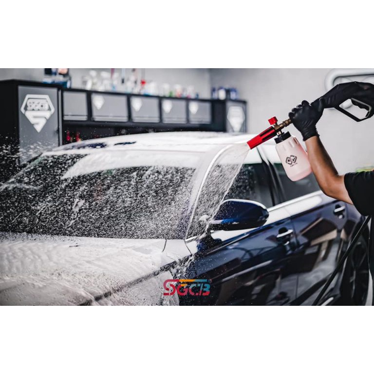 Bình tạo bọt tuyết rửa xe gắn súng rửa xe SGCB bình Foam tạo bọt áp lực nước SGGD135 miệng rộng 1000ml Nhật Bản Mart