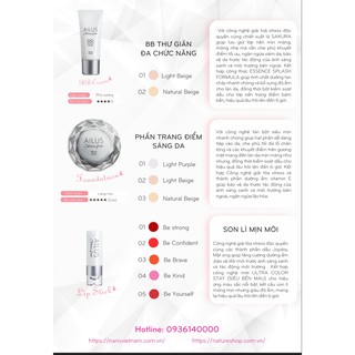 Phấn Phủ Naris Ailus Stress Free Powder 120g