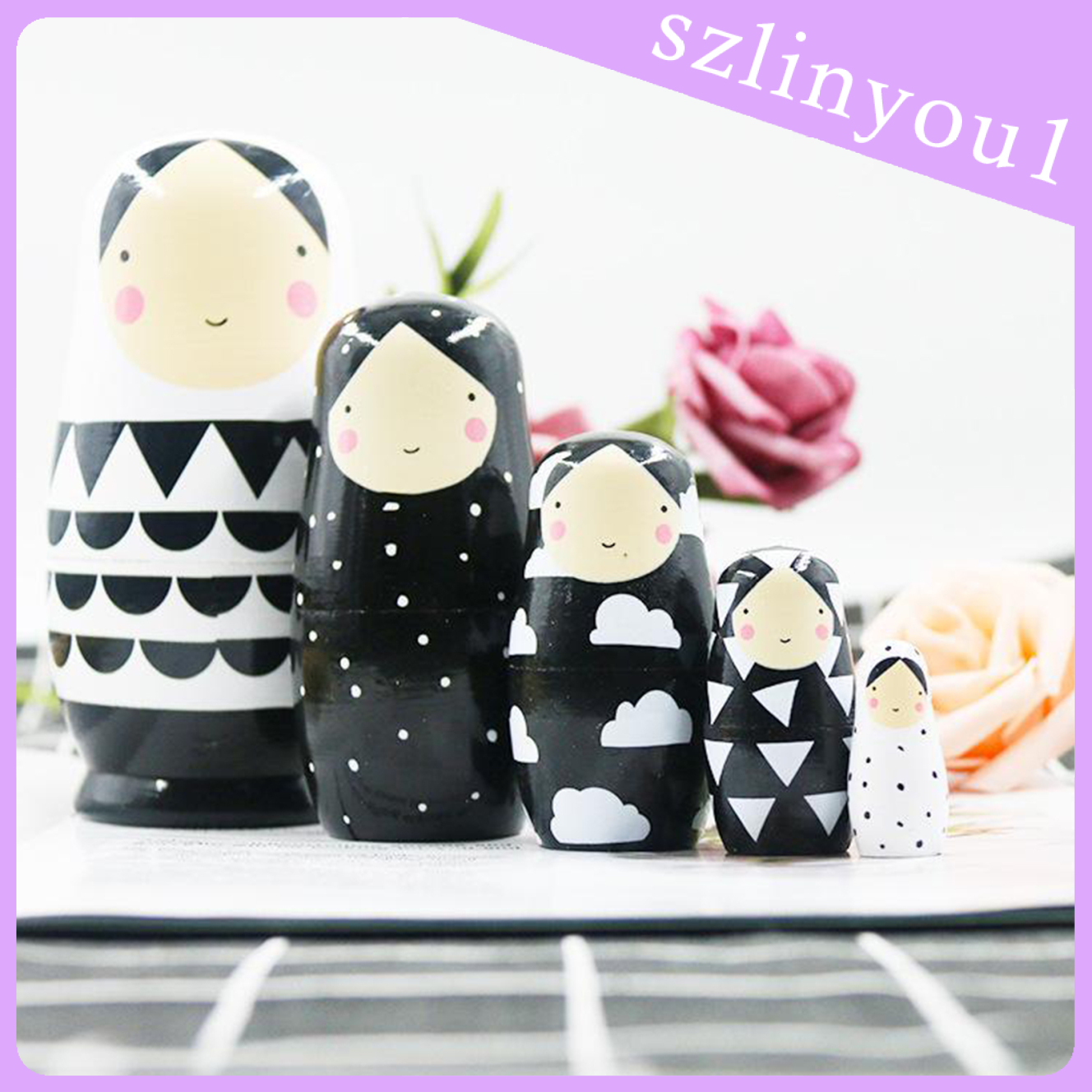 Bộ 5 Búp Bê Nga Matryoshka