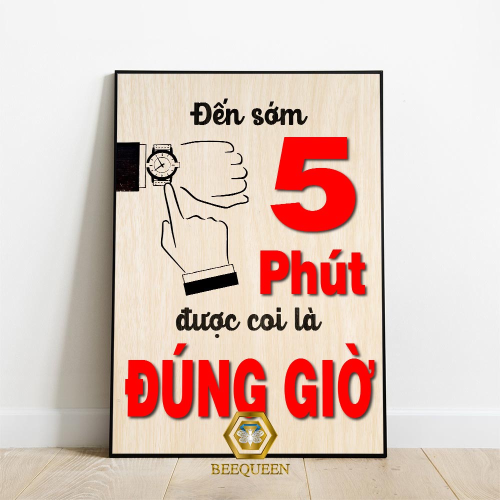 Tranh Động Lực Để Bàn Trang Trí Bàn Làm Việc Góc Học Tập, Tranh Khung Size 15x20cm Tặng Kèm Chân Đế