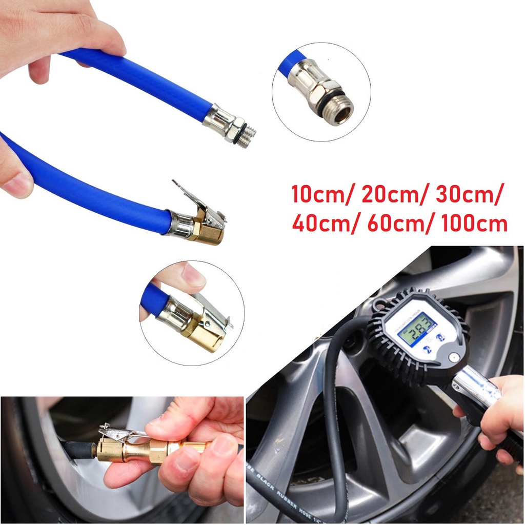 ⚡️Ống Dẻo Siêu Bền⚡️ Ống Bơm Hơi Cho Lốp Xe Đạp, Xe Máy, Ô tô Tiện Dụng (Màu Xanh)