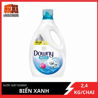 Nước giặt Downy Biển xanh chai 2.4kg