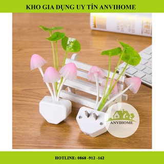 Đèn ngủ cảm ứng ánh sáng hình cây nấm Avatar 0,5W