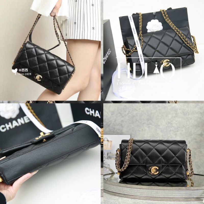 (Fullbox) Túi Chanel Flapbag bản siêu đẹp _ Đen _ HE270