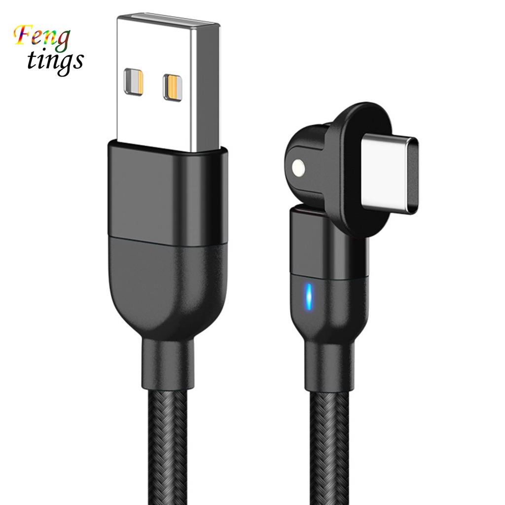 Cáp sạc truyền dữ liệu dây nylon đầu Type-C cho điện thoại