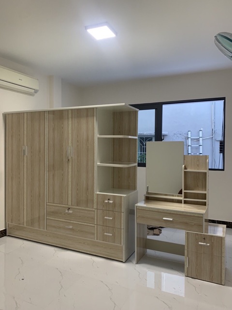 Tủ nhựa đài loan 4 cánh 1m67*1m85*48 ( 2/3 buồng) | BigBuy360 - bigbuy360.vn