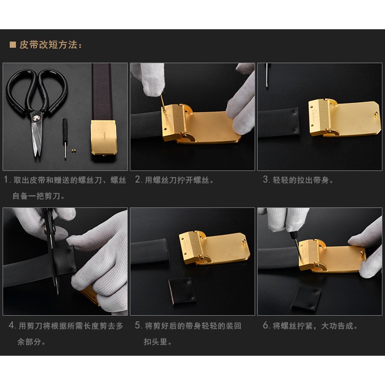 dây nịt thắt lưng da doanh nhân cát viên  sang trọng | BigBuy360 - bigbuy360.vn
