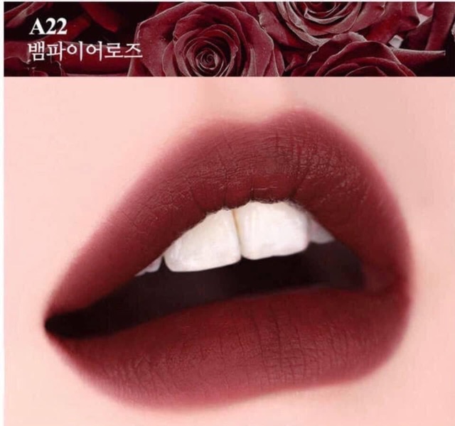 Son kem lì BLACK ROUGE phiên bản BAD ROSE | Thế Giới Skin Care