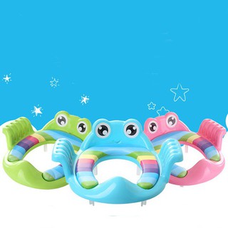 THU NHỎ BỒN CẦU CÓ TAY CÓ TAY VỊN| Lót bồn cầu ếch| Bệ vệ sinh trẻ em