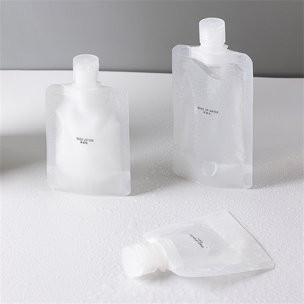 Túi Đựng Gel Rửa Mặt/Dầu Gội Chống Rò Rỉ Có Thể Tái Sử Dụng