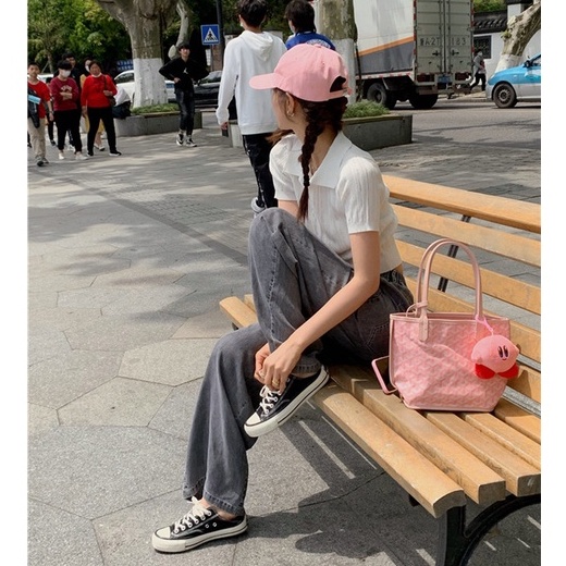 Áo Croptop Dệt Kim Màu Sắc Đơn Giản Phong Cách Hàn Quốc Cho Nữ | BigBuy360 - bigbuy360.vn