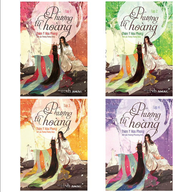 Sách - Trọn Bộ Phượng Tù Hoàng - 4 tập (tặng nhiều phụ kiện)
